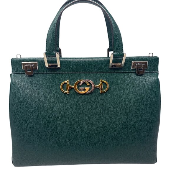 Gucci Zumi Top Handle Bag Sz-Medium - Picture 1 of 12